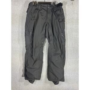 Columbia Titanium Snowboard Ski Snow Cargo Omni Tech Insulated Black XL .